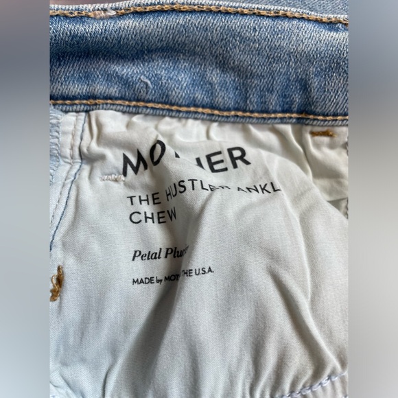 MOTHER | The Hustler Ankle Chew (Petal Plucker) Size 30 NWT - Picture 10 of 10